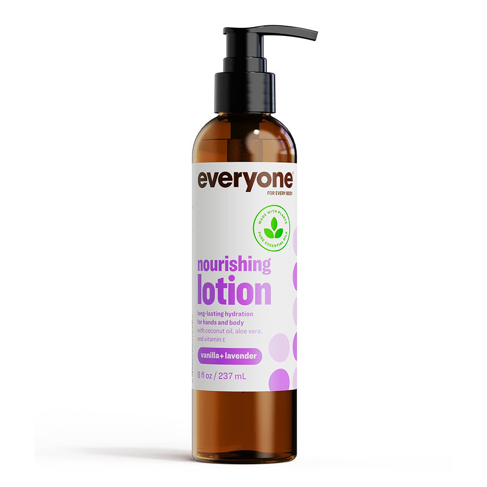 Everyone Nourishing Vanilla And Lavender Body Lotion, 8 Oz